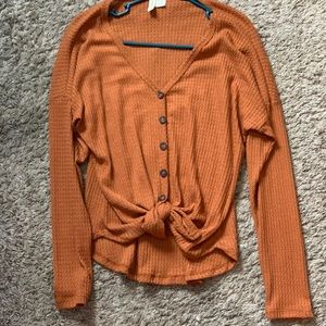 Orange Sweater, NWOT